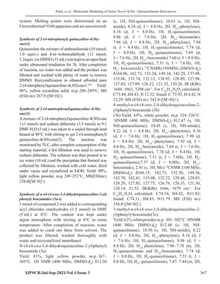 Molecular Modeling of Some Novel 4(3h) - Quinazolinone Derivatives | PDF
