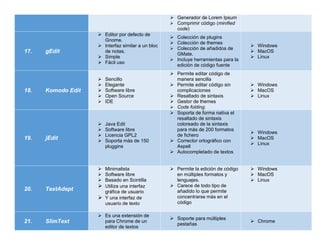 Editores de texto java | PDF