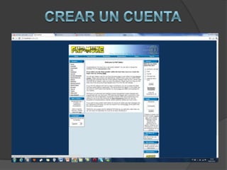 Crear un Cuenta