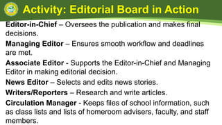 Editorial-Board.pptx of the campus journalism | PPTX