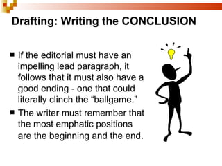 Editorial Writing 101