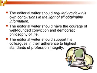 Editorial writtings and its composition. | PPT