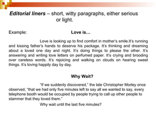 Comprehensive Guide to Editorial Writing: Principles, Types, and ...