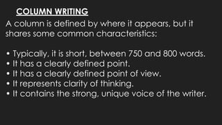 Mastering Editorial and Column Writing: Tips for Winning Competitions ...