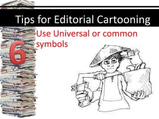 Editorial cartooning