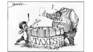 Editorial cartooning