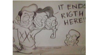 Editorial cartooning