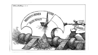 Editorial cartooning