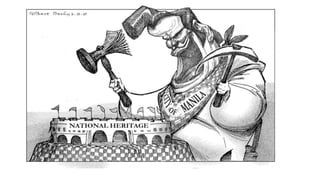 Editorial cartooning