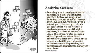 Edjournal Cartoon Editorial Cartooning for Schools Press Conference | PPTX