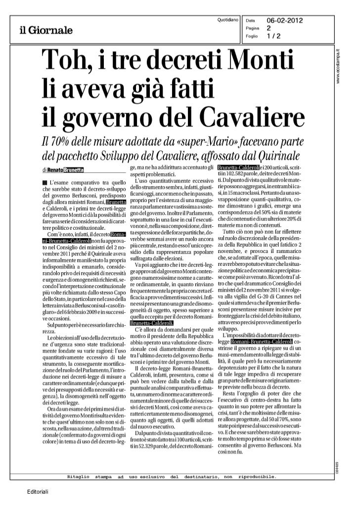 Il giornale editoriale Il giornale editoriale