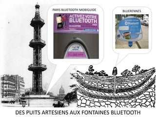 PARIS BLUETOOTH MOBIGUIDEBLUERENNESDES PUITS ARTESIENS AUX FONTAINES BLUETOOTH