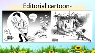 Editorial cartoon-
5/04/2019 29
 