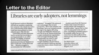 Letter to the Editor
 