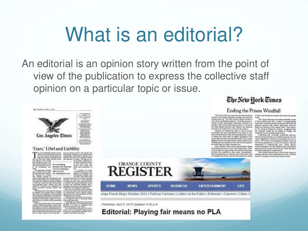 Editorials andcolumns ppt