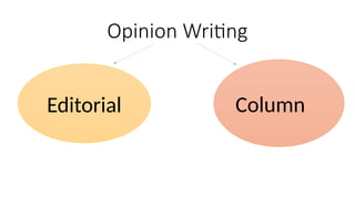 EDITORIAL WRITING Powerpoint Presentation | PPTX