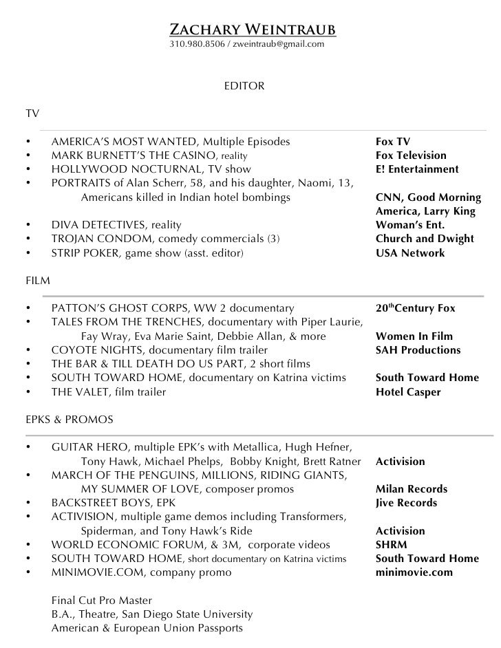 resume photo editor