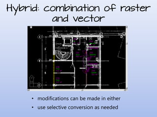 Raster Editing & Raster to Vector Conversion, Easy with GTX Tools | PDF