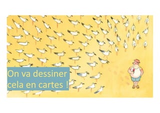 On va dessiner
cela en cartes !
 