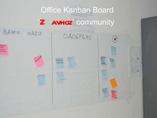 Office Kanban Board ‘ Zavhoz ’ community  
