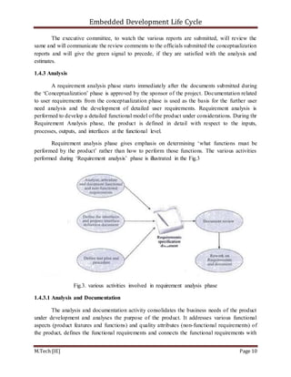 EDLC-EMBEDDED PRODUCT DEVELOPMENT LIFE CYCLE | DOCX