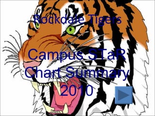 Rockdale Tigers Campus STaR Chart Summary 2010 