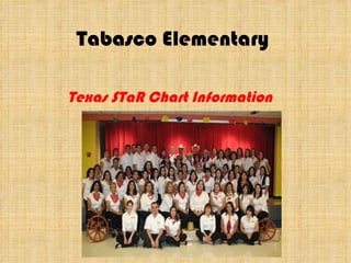 Tabasco Elementary Texas STaR Chart Information 