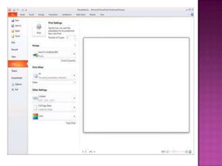 To print only the slide that is currently displayed, click Current Slide.