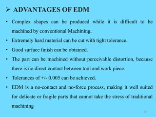 Electro discharge machining | PPT