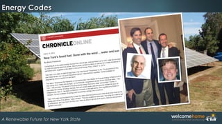 Energy CodesEnergy Codes
A Renewable Future for New York StateA Renewable Future for New York State
 