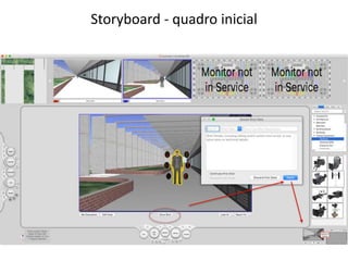 Storyboard - quadro inicial
 