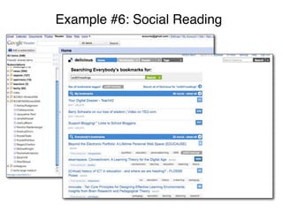 Example #6: Social Reading
 