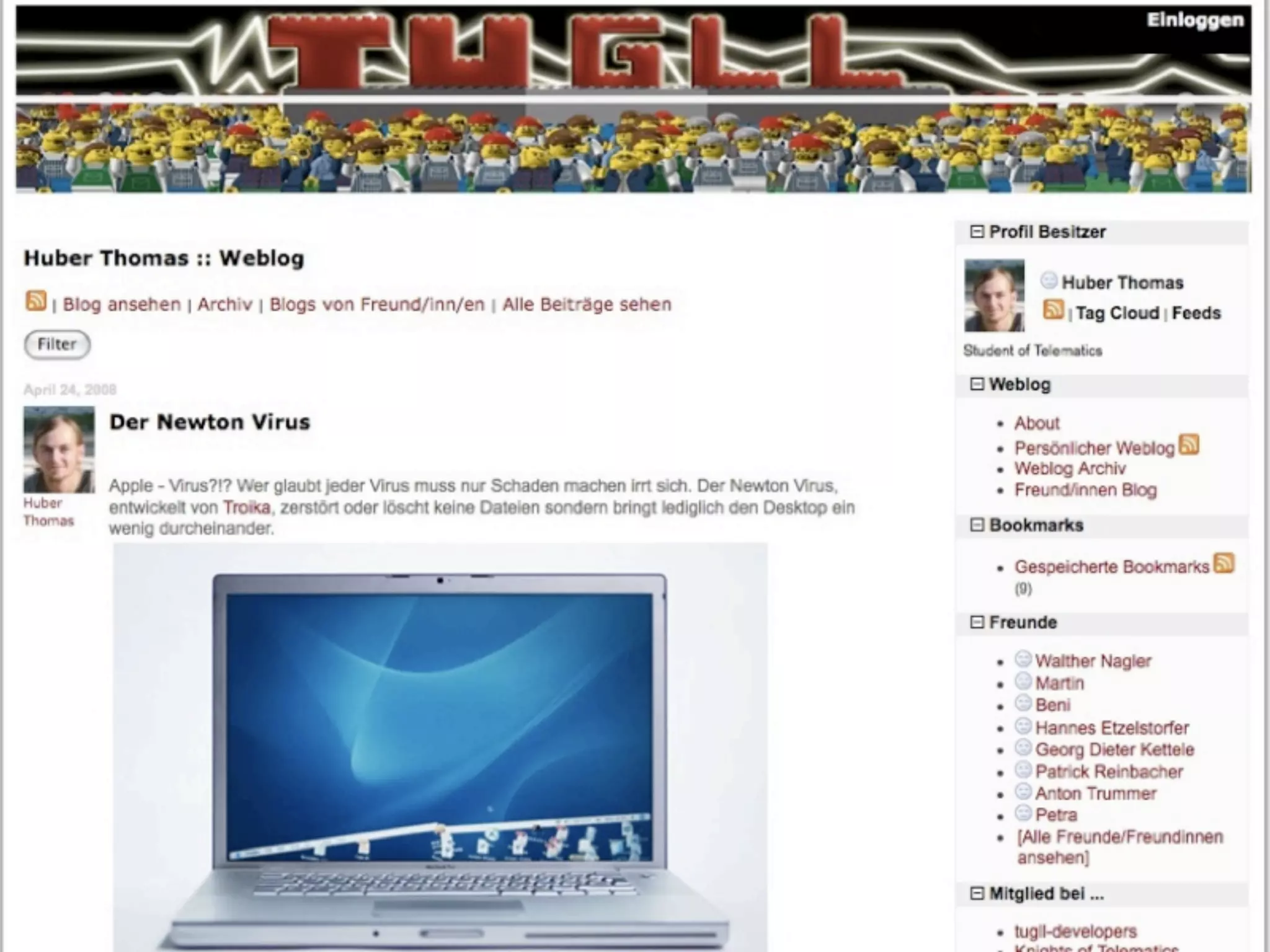 A Blog Sphere for Higher Education