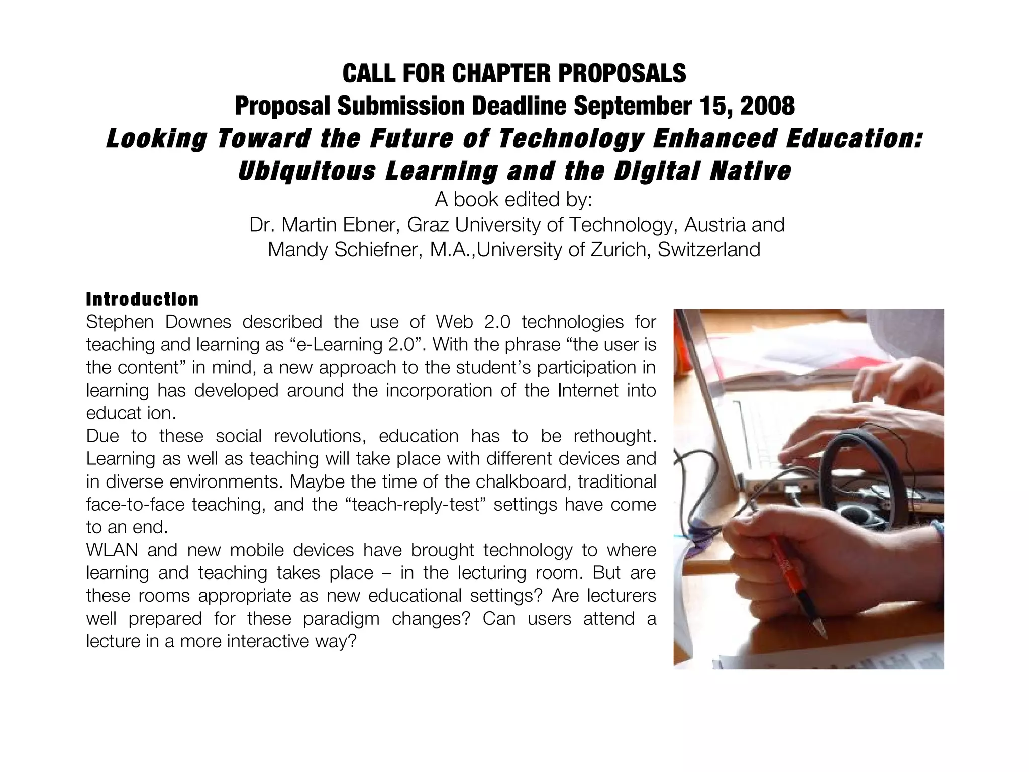 A Blog Sphere for Higher Education