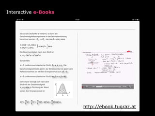 Interactive e-Books
http://ebook.tugraz.at
 