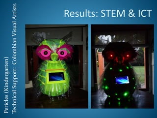 Pericles(Kindergarten)
TechnicalSupport:ColombianVisualArtists Results: STEM & ICT
 