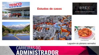 Estudos de casos
Lagostim do pântano vermelho
 