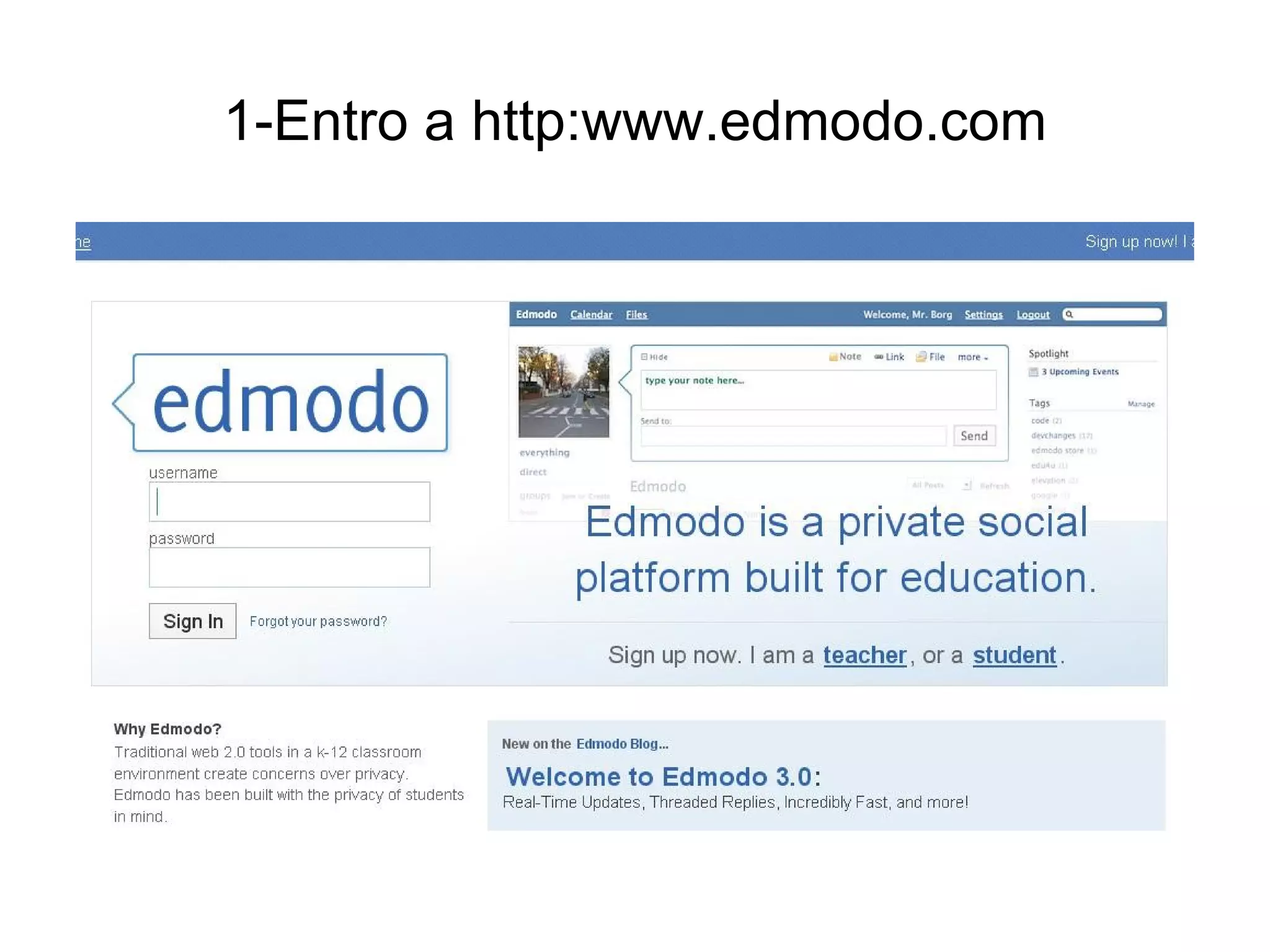 “ Edmodo” Plataforma virtual de aprendizaje 6to Grado