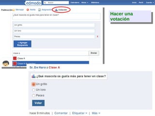 Creando una clase (grupo) 1 2 3 