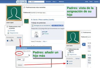 Profesor/a: Creación de asignación 