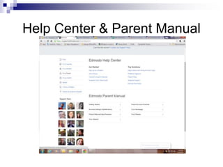 Help Center & Parent Manual
 