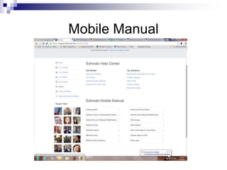 Mobile Manual
 