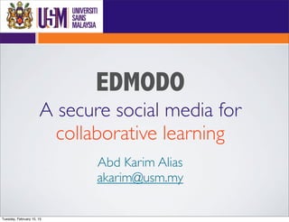 Edmodo | PPT