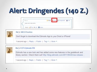 Alert: Dringendes (140 Z.) 