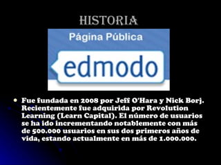 Historia  Fue fundada en 2008 por Jeff O'Hara y Nick Borj. Recientemente fue adquirida por Revolution Learning (Learn Capital). El número de usuarios se ha ido incrementando notablemente con más de 500.000 usuarios en sus dos primeros años de vida, estando actualmente en más de 1.000.000.  