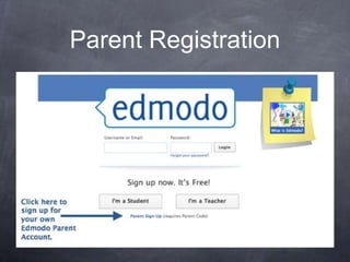 Parent Registration
 