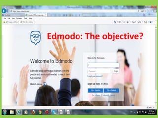 Edmodo: The objective?
 