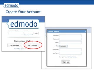 Access homework, grades and school notices.Founded in late 2008, Edmodo is now used by millions around the globe. Our rapid growth is due to grassroots adoption - teachers sharing tools that work!