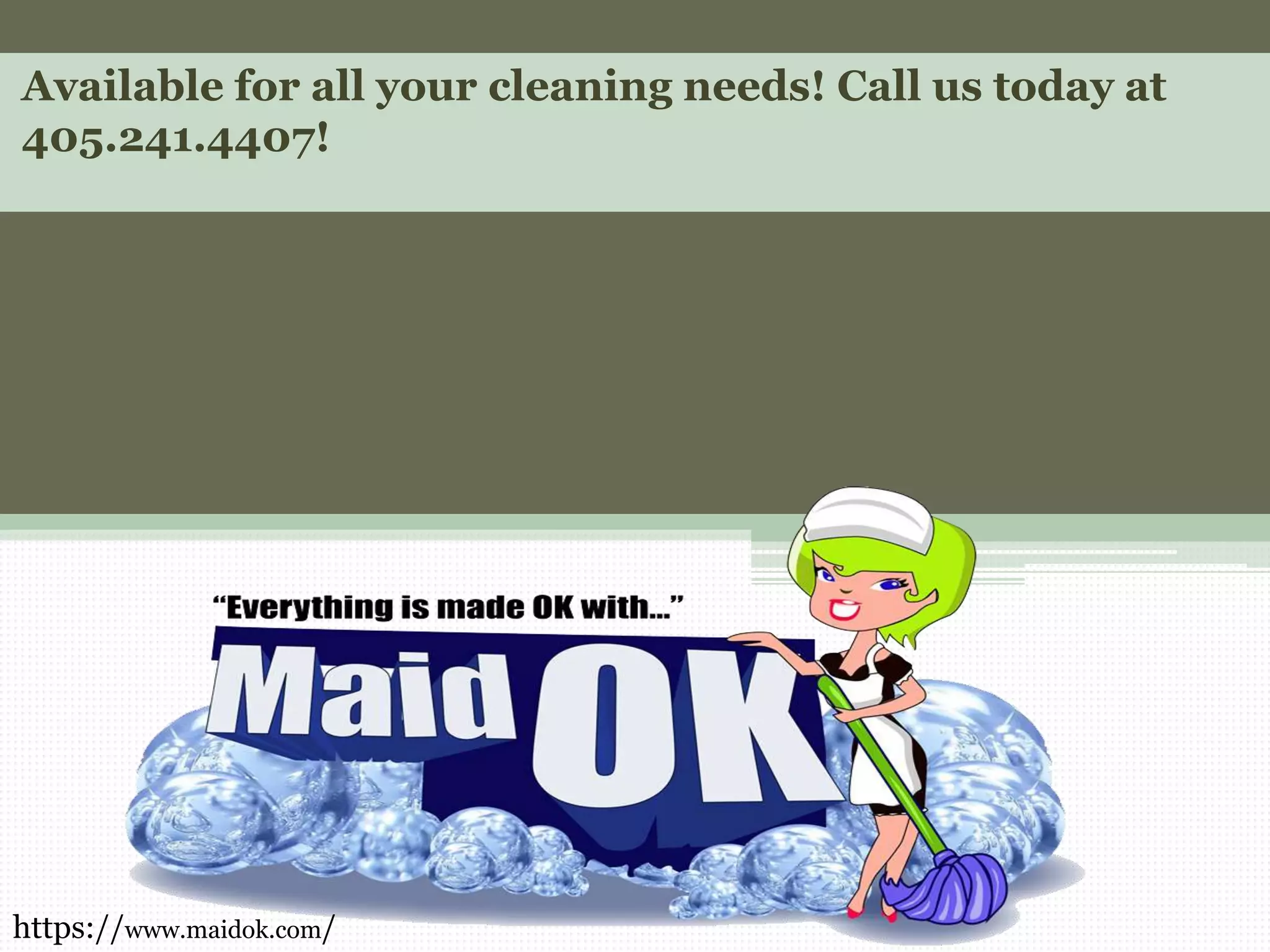 Edmond cleaning services PPT