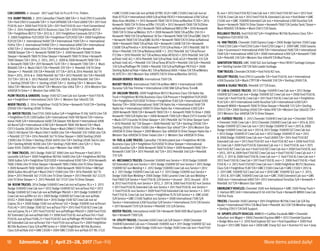 18 More itemsaddeddaily!Edmonton, AB | April 25–28, 2017 (Tue–Fri)
CARCARRIERS: 4- Unused - 2017 LoadTrail 24 Ftx 6 Ft 11 In.Tridem.
113- DUMPTRUCKS: 2- 2015CaterpillarCT660SSBAT/A • 2- Ford LT9513 Louisville
T/A • Ford LT8513 LouisvilleT/A • 3- Ford LNT8000T/A • Ford L8000T/A • 2011 Ford
F550 XL4x4 • 2008 Ford F550 XLS/A • 2011 Ford F450 XL 4x4 • FordConventional
T/A • 2- 2014 Freightliner M2112 BusinessClassT/A • 2010 Freightliner M2112
T/A • Freightliner M2112T/A • 2012  2- 2011 FreightlinerCoronadoSD122T/A •
3- 2008 Freightliner FLD120SDT/A • Freightliner FLD120SDT/A • 2008 Freightliner
FLD120T/A • 2- International 9400IT/A • International 7500T/A • 4- International
F4954T/A • 2- International F4900T/A • 2- International 4900T/A • International
4700T/A • 2- International 2554T/A • International 1954S/A • Kenworth
T800BSleeperT/A • 5- KenworthT800BT/A • 3- 2009 KenworthT800Tri Drive
Sleeper • KenworthT800Tri DriveSleeper • KenworthT800Tri Drive • Kenworth
T800SleeperT/A • 2014, 2- 2012, 2011, 2- 2009  2008 KenworthT800T/A •
6- KenworthT800T/A • 2011 KenworthT470T/A • 2- KenworthT300T/A • 2- Mack
RD688ST/A • 4- MackCH613T/A • Peterbilt 379T/A • 3- Peterbilt 378Tri Drive
Sleeper • 2- Peterbilt 378T/A • Peterbilt 377T/A • 2015  2014 Peterbilt 367Tri
Drive • 2015, 2014  4- 2008 Peterbilt 367T/A • 2012 Peterbilt 365T/A • Peterbilt
357T/A • 2013  3- 2012 Peterbilt 348T/A • 2009  2008 Peterbilt 340T/A •
2-Sterling LT9500T/A • 3- Sterling L9500T/A • 2- SterlingT/A • 3- WesternStar
5864T/A • WesternStar 4964FT/A • WesternStar 4964T/A • 2- 2014 WesternStar
4900SATri Drive • 2- WesternStar 4900T/A.
PLOWTRUCKS  SANDERS: Dodge 3500 SLTCrewCab 4x4Sander • Ford F350 XL
4x4 • Freightliner • International 2674T/A • 2- WesternStar 5864SST/A.
MIXERTRUCKS: 2- 2014 Freightliner 114SDTri Drive • KenworthT450T/A •Sterling
LT9500T/A •Sterling L9500Tri Drive.
25- WATERTRUCKS: Ford F750 2000 GallonS/A • Freightliner FL106 14870 LitreT/A
• Freightliner FL70 2200 GallonS/A • International 7400 100 BarrelT/A • Interna-
tional 7400S/A • International 5600iT/ASleeper 100 Barrel • International 4900
60 BarrelS/A • International 4700S/A • KenworthT800 100 BarrelT/A • Mack
CV713 Granite 20280 LitreTri Drive Sleep • MackCHN613 15900 LitreT/A • Mack
CH613 100 BarrelT/A • MackCH613 16000 LitreT/A • Peterbilt 378 15900 LitreT/A
• Peterbilt 377T/A • 2014 Peterbilt 367Tri DriveSleeper • 2009 Sterling L9500
23000 LitreTri Drive • Sterling L9500 16010 LitreT/A •Sterling L9500 16634 Litre
T/A •Sterling A9500 18200 LitreT/A • Sterling L7500 9095 LitreS/A • 2-Terra
Gator 9205 25000 Litre • Volvo ACL6x6 • WesternStar 4900T/A.
17-TANKTRUCKS: 2012 Dodge 3500SLT 3000 Litre 4x4 Pressure • Ford L8513
Louisville S/A Fuel • 2009 Freightliner M2106 14000 LitreS/A • Freightliner M2106
2800 GallonS/A • Freightliner FLD120SD • International 9200T/A • 2010 Kenworth
T800 21806 LitreTri DriveSleeper • KenworthT800 21806 LitreTri DriveSleeper
• 2009 KenworthT800 16000 LitreT/A • 2008 KenworthT800Tri Drive • KW Dart
8000 Gallon Aircraft Fuel • MackCH613 15900 LitreT/A • 2014 Peterbilt 367Tri
Drive • 2013 Peterbilt 367 21370 LitreTri Drive Sleeper • 2013 Peterbilt 367 22225
LitreTri DriveSleeper • 2- 2012 Peterbilt 367 21321 LitreTri DriveSleeper.
58- BOOMTRUCKS: 2014 Dodge 5500HDCrewCab 4x4 w/Copma 78.4 • 2- 2013
Dodge 5500HDCrewCab 4x4 • 2012 Dodge 5500HDSLT 4x4 w/Fassi F6S • 2012
Dodge 5500HDSLTCrewCab 4x4 w/Palfinger PK6501 • 2011 Dodge 5500HDST
CrewCab 4x4 w/Effer 62-4S • 2009 Dodge 5500HDSLTCrewCab 4x4 w/Hiab
055CL• 2008 Dodge 5500HD 4x4 • 2014 Dodge 5500 SLTCrewCab 4x4 w/
Copma 78.4 • 2008 Dodge 5500 4x4 w/Ferrari 545 • Dodge 3500HD 4x4 w/Ferrari
F545-A2 • 2015 Dodge 3500SLT 4x4 w/Fassi F50 • 2015 Ford F550 XLTCrewCab
4x4 w/Copma 78.4 • 2011 Ford F550 XLT 4x4 w/Palfinger PK6501 • 2009 Ford F550
XLT Extended Cab 4x4 w/Hiab 060-3 • 2008 Ford F550 XL 4x4 w/Fassi F65 • Ford
F550 XL4x4 w/Fassi F50A.23 • Ford F550 XLT 4x4 w/Palfinger PK3500A • Ford F550
XLT Extended Cab 4x4 w/Ferrari 550 • Ford F550 4x4 w/Fassi F4 • 2009 Freightliner
M2106 BusinessClassS/A w/PM Series 6 • 2008 Freightliner M2106 Business
ClassS/A w/Hiab 650 • GMCC8500 • 2009 GMCC5500 4x4 w/Hiab 077 BS-3CLX
• GMCC5500CrewCab 4x4 w/Hiab 077BS-3CLX • GMCC5500CrewCab 4x4 w/
Hiab 077CLX • International 4900S/A w/Hiab FR203 • International 4700S/A w/
Atlas-Kran AK4006-1 • 2015 KenworthT800T/ATri Drive w/ManitexTC700 • 2014
KenworthT800T/ATri Drive w/Effer 1355/8S • 2012 KenworthT800T/ATri/Drive
w/National 1400H • 2012 KenworthT800 w/National NBT45TM • 2010 Kenworth
T800T/ATri Drive w/Weldco 3575 • 2009 KenworthT800T/A w/Effer 250-5S •
KenworthT800T/AT/A w/National 30Ton • KenworthT800T/AT/A w/QMC5967S
• KenworthT800T/AT/A w/QMC8470S • KenworthT800T/ATri-Drive w/National
1800 • KenworthT800T/A w/Hiab 100 • Kenworth C500BT/AT/A • Kenworth
C500BT/A w/Prentice • 2010 KenworthT370S/A w/Heila • 2013 Peterbilt 388Tri
Drive • Peterbilt 378T/A w/National 600E • 2- 2012 Peterbilt 367T/A w/Ferrari
F723A4 • 2010 Peterbilt 367T/A w/Amco Veba VR30/4S • 2015 Peterbilt 348S/A
w/Hiab 144E-4CL• 2014 Peterbilt 348S/A w/Hiab 144E-4CLX • Peterbilt 335S/A
w/Hiab 144E-4CL• Peterbilt 335T/A w/Terex BT3470 • Peterbilt 330S/A • Peterbilt
330S/A w/Palfinger PK 12000 • Peterbilt 330S/A w/Palfinger PK11502 • 2008
Sterling Bullet w/Hiab • Volvo ACLT/A w/National 800C• VolvoT/AT/A w/Weldco
HL30TC70 • 2013 WesternStar 4900TST/ATri Drive w/Manitex 50155S.
DIGGER DERRICKTRUCKS: International 7500T/A.
BUCKETTRUCKS: International 7500T/A w/AltecAM55 • International 4300
DurastarS/ATreeTrimmer • International 4300SBAS/A w/TerexTL44M.
29- VACUUMTRUCKS: 2009 Freightliner M2112 BusinessClassT/A Hydro Vac
Truck• Freightliner M2106 BusinessClassS/A Pressure • Freightliner FLD120SD
T/A • Freightliner FLD120SDTri Drive • Freightliner FL80S/A • International 9200
NavistarT/A • 2008 International 7600T/A Hydro Vac• International 7600T/A
Hydro Vac• International 5900ITri Drive Hydro Vac• International 4300S/A •
2009 KenworthT800T/A • KenworthT800T/A • 2- KenworthT800Tri Drive • 2008
KenworthT300 S/A Hydro Vac• 2008 KenworthT300S/A • MackCV713 GraniteT/A
• MackCV713 GraniteTri DriveSleeper • 2013 Peterbilt 367Tri Drive SleeperSemi
• 2010 Peterbilt 367T/ASleeper • 2008 Peterbilt 367T/A • Sterling LT9500T/A •
Sterling L9500Tri Drive 15000 Litre • WesternStar 4964FT/A • 2014 WesternStar
4900SATri DriveSleeper • 2009 WesternStar 4900SATri DriveSleeper Hydro Vac•
WesternStar 4900SATri Drive 14666 Litre • 2- WesternStar 4900SATri Drive.
10- FUEL  LUBETRUCKS: Caterpillar 730 Articulated 6x6 • Freightliner M2106
BusinessClassS/A • Freightliner FLD120SDTri DriveSleeper • International
4400 DuraStarS/A • 2008 KenworthT800Tri Drive • 2009 KenworthT800T/A •
KenworthC500T/A • 2011 Peterbilt 367T/A • 2012 Peterbilt 348S/A • Peterbilt
335S/A.
41- MECHANICSTRUCKS:Chevrolet 3500HD 4x4Service • 2010 Dodge 5500HD
SLT ExtendedCab 4x4Service • 2015 Dodge 5500HDSLT 4x4Service • 2015 Dodge
5500HDSLT 4x4 Welding • 2- 2012 Dodge 5500HDCrewCab 4x4Service • 2012
 2- 2011 Dodge 5500HDCrew Cab 4x4 • 2- 2013 Dodge 5500HD 4x4Service •
Dodge 5500 Ram Welding • 2008 Dodge 3500 LaramieCrewCab 4x4 Welding •
Ford F800S/AService • Ford F750 XLS/AService • Unused - 2017, Unused - 2015
 2012 Ford F550 XL4x4Service • 2012, 2- 2011  2008 Ford F550 XLT 4x4Service
• 2011 Ford F550 XLExtendedCab 4x4Service • 2011 Ford F550 XL4x4Service •
3- Ford F550 XL4x4Service • 2009 Ford F550 ExtendedCab 4x4Service • 2- 2012
Ford F350 XLCrewCab 4x4Service • Freightliner FL70S/AService • 4- GMC6500
S/AService • GMCC5500TopKick4x4 Service • 2008 International 7300S/A
Service • International 4300 DuraStarS/AService • International 2574T/AService
• 2011 KenworthT370S/AService • Peterbilt 335S/AService.
REEFERTRUCKS: International 4400T/A • KenworthT800 HDD MudSystemT/A
Van • KenworthT300S/A.
19- UTILITYTRUCKS:Chevrolet 6500CrewCabS/ASteam • 2008Chevrolet
3500HD ExtendedCab 4x4 •Chevrolet 3500HD 4x4 • 2011 Dodge 5500HDSLT 4x4
Pressure Washer • 2008 Dodge 5500 4x4 • Dodge 3500CrewCab 4x4 • Ford F550
XL4x4 • 2012 Ford F350 XLTCrewCab 4x4 • 2012 Ford F350 XLT 4x4 • 2012 Ford
F350 XLCrewCab 4x4 • 2012 Ford F350 XLExtendedCab 4x4 • Ford Boiler • GMC
C5500 4x4 • GMC3500HD ExtendedCab 4x4 • International 4300 DuraStarS/A
Steam • KenworthT800Tri Drive Steam • KenworthT800T/AComboTank/Steam •
MackRD690ST/A Boiler • MackCH613T/ASteam.
ROLLBACKTRUCKS: Ford F650 XLTS/A • Freightliner M2106 BusinessClassT/A •
Freightliner FLD120SDT/A.
16- VANTRUCKS:Chevrolet 3500 ExpressCargo • 2008 Dodge Sprinter 2500Cargo
• Ford E350Cube • Ford E350Cube • Ford E250Cargo • 2- 2009 GMC3500Savana
Cube • Grummond • International 8100T/A • International 7600T/A • International
7400S/A • International 4900S/A • 2008 International 4300S/A • KenworthT300
S/A • Peterbilt 330S/A • WesternStar 4964FXT/A Mud Pump.
SANITATIONTRUCKS: GMC3500SLE 4x4 Garbage • Hino FB1817 Garbage Compac-
tor •SterlingCondorCOET/ASide LoaderGarbage.
TOWTRUCKS:ChevroletCK3500 • Ford F450 XLT 4x4.
ROLLOFFTRUCKS: Ford LT9513 LouisvilleT/A • Ford F550 XL4x4 • International
4300 DurastarS/A • MackCTP713B • Peterbilt 330T/A •Sterling L9500T/A.
GRAIN  SILAGETRUCKS: Peterbilt 377T/AGrain.
17- CAB  CHASSISTRUCKS: 2013 Dodge 5500HDCrew Cab 4x4 • 2012 Dodge
5500HDSLTCrewCab 4x4 • Dodge 3500HDSLTCrewCab 4x4 • 2008 Ford F550 XL
CrewCab • Ford F550 XLCrewCab • 2011 Ford F350 XLCrewCab 4x4 • Freightliner
FL50S/A • 2013 International 4400 DuraStarS/A • International 4200S/A •
Kenworth W900 • KenworthT800Tri Drive Sleeper • Peterbilt 335 S/A •Sterling
LT9513T/A • 2008Sterling L9500T/A • Volvo VHDT/A • WesternStar 5864SST/A •
2013 WesternStar 4900SAT/ATri Drive Sleeper.
67- FLATBEDTRUCKS: 3- 2012Chevrolet 3500HDCrewCab 4x4 •Chevrolet 3500
•Chevrolet 3500CrewCab • 2012Chevrolet 2500HDCrew Cab 4x4 • 2014  2012
Dodge 5500HDSLTCrewCab 4x4 • 2012 Dodge 5500HDST 4x4 • 2015  2008
Dodge 5500HDCrewCab 4x4 • 2013  2012 Dodge 3500HDSLTCrewCab 4x4
• 2012 Dodge 3500HDSTCrewCab 4x4 • 2012 Dodge 3500HDST 4x4 • 2012
 2008 Dodge 3500HDCrewCab 4x4 • Ford L8000T/A • 2014 Ford F550 XLT
ExtendedCab 4x4 • 2013 Ford F550 XLT 4x4 • Ford F550 XLT 4x4 • 2008 Ford F550
XLCrewCab • 2009 Ford F550 XLExtendedCab 4x4 • 2- Ford F550 XL4x4 • 2015
Ford F450 XLTCrewCab 4x4 • Ford F450 XLTCrewCab 4x4 • 2008 Ford F450 XL4x4
• 2012, 2011  2009 Ford F350 XLTCrewCab 4x4 • Ford F350 XLTCrewCab 4x4 • 2-
2012, 3- 2011  2008 Ford F350 XLCrewCab 4x4 • 2- Ford F350 XLCrewCab 4x4 •
2012 Ford F350 XLCrewCab • 2011 Ford F350 XL4x4 • 2- 2008 Ford F350 XL• Ford
F350 XL• 2- 2012 Ford F250 XLTCrewCab 4x4 • 2008 Freightliner M2112 Business
ClassS/A • Freightliner FL80T/A • GMCC5500CrewCab • GMCC5500 • 2012 
2- 2011 GMC3500HDSLECrewCab 4x4 • 2010 GMC3500HDSLE 4x4 • 2- 2013,
2- 2012  2011 GMC3500HDCrewCab 4x4 • GMC3500 Extended Cab 4x4 • GMC
3500 4x4 • International 4900T/A • 2012 InternationalTerraStarS/A • Kenworth •
Peterbilt 357T/A • WesternStar 5800.
EMERGENCYVEHICLES:Chevrolet 3500 4x4 Ambulance • GMC3500 PumpTruck•
2- Horizon MTCUnit • International D-50-450 FireTruck• Kenworth W900CrewCab
T/A FireTruck.
TRUCKS:Chevrolet 3500Catering • 2015 Freightliner M2106CrewCabS/AToy
Hauler • International F1954T/A MudTank• Peterbilt 362COET/AWireline Logging
•Sterling LT9513T/A DrillSupport.
19- SPORTS UTILITYVEHICLES: BMWX3 •CadillacEscalade AWD •Chevrolet
Suburban 4x4 Wagon • 2008Chevrolet EquinoxAWD • 2012Chevrolet Equinox
• Dodge Nitro 4x4 • 2- 2010 Ford ExplorerXLT 4x4 • Ford Expedition • 2009 Ford
Escape • 2013 GMCYukon 4x4 • 2008 GMCEnvoySLE 4x4 • Hummer H2 4x4 • Jeep
 